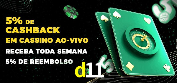 Promoções do cassino ao Vivo d11